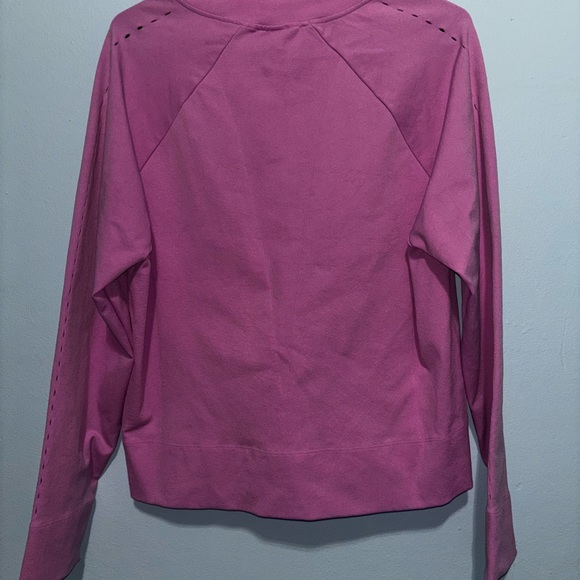 Fabletics Size 3x Nixie Sculpt Jacket Knit Workout Compression Pink/purple NWT - Picture 3 of 3